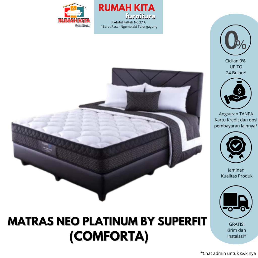 MATRAS SPRINGBED SUPERFIT BY COMFORTA NEO PLATINUM