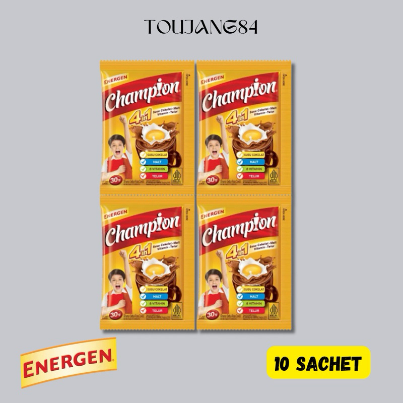 

Energen Champion Renceng 4in 1 10Sachet @35Gram