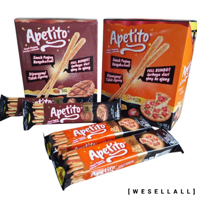 

Apetito Snack Panjang 185 gr (10 Bungkus @ 18.5 gr) | 0129ECE