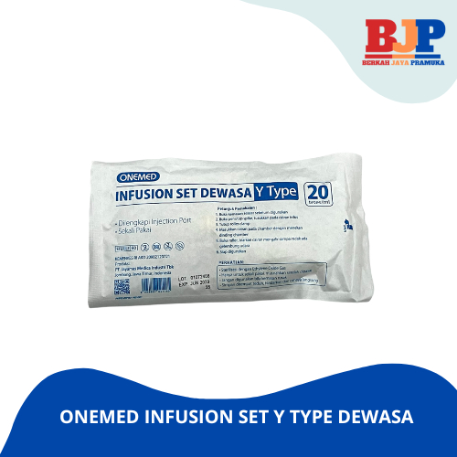 OneMed Infusion Set Tipe Y Dewasa / Selang Infus BOX isi 50's