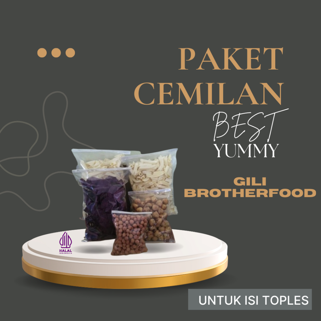 

SNACK TERLENGKAP ISI TOPLES UNTUK KELUARGA