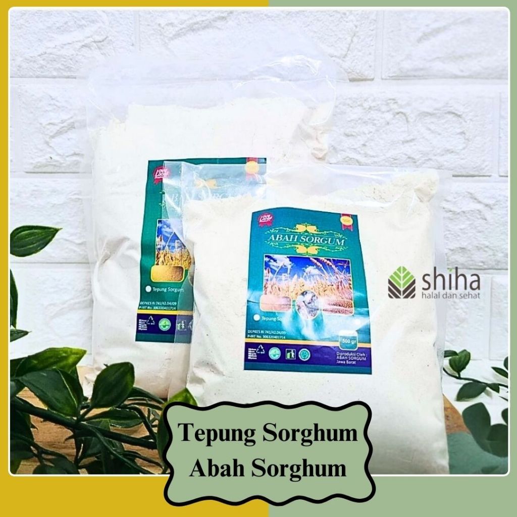 

SHIHA - Tepung Abah Sorghum 500gr dan 1000gr