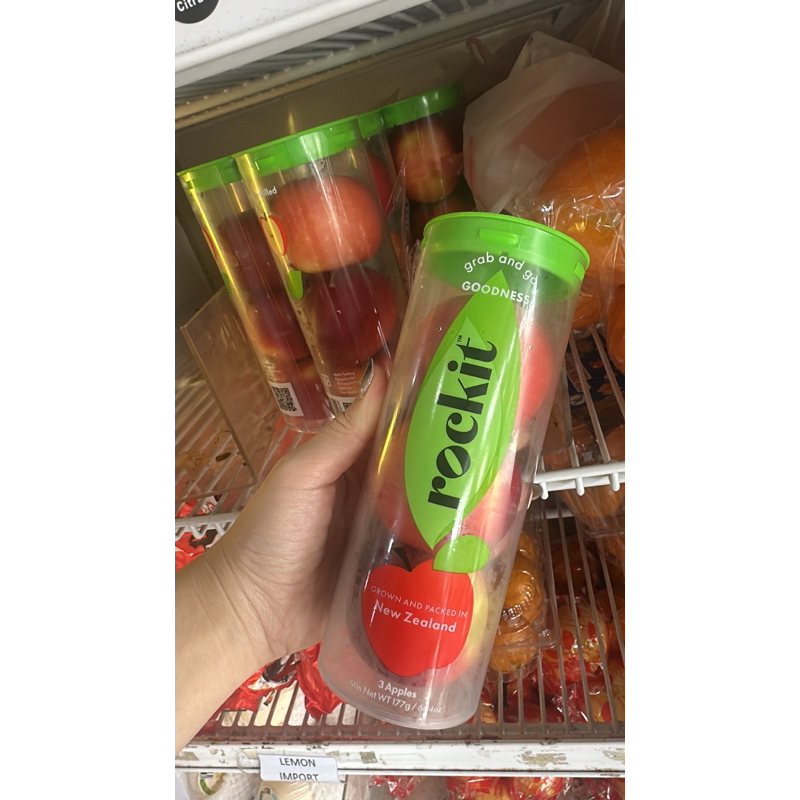 

buah apel rokit rockit new zealand tabung besar