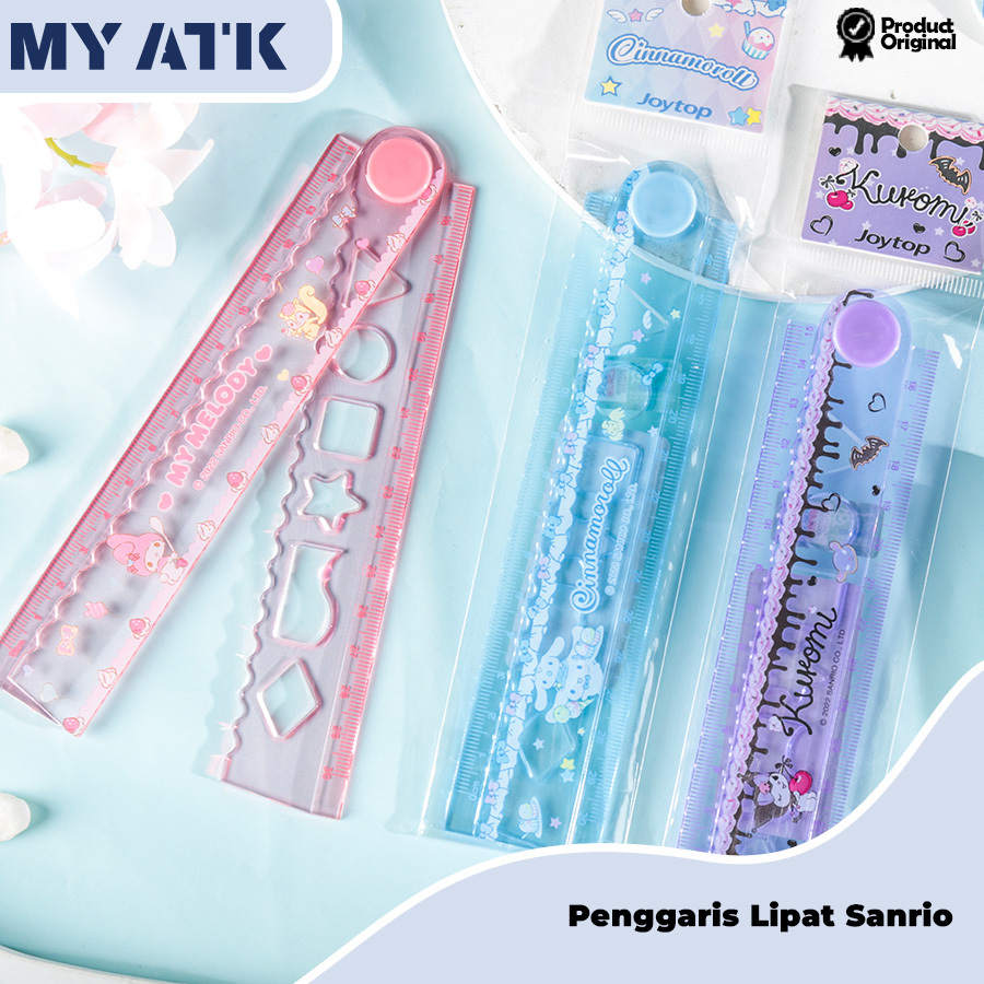 

Penggaris Lucu 15 Cm Sanrio/ Penggaris Akrilik Anak Pelajar Mahasiswa Motif Kuromi Melody Cinamoroll