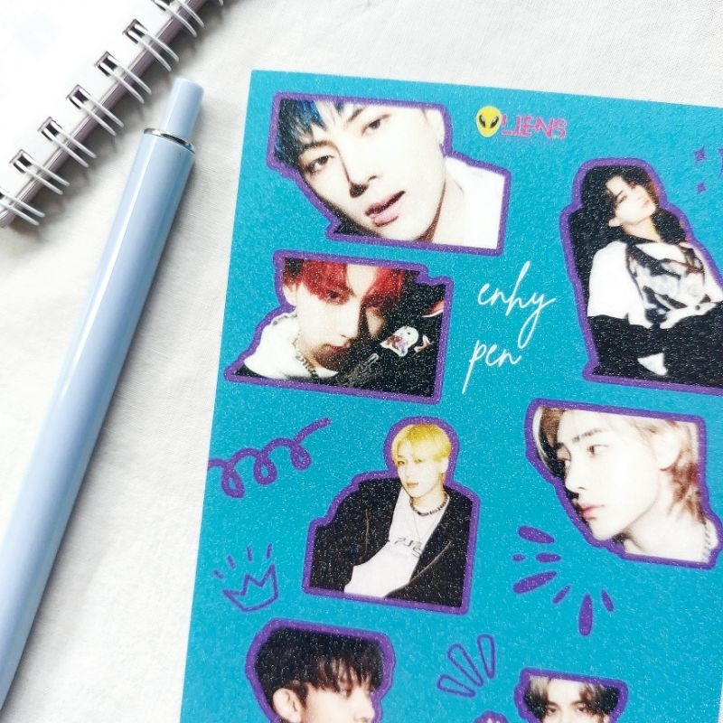 

ENHYPEN STICKER GLITTER DECORATION A6