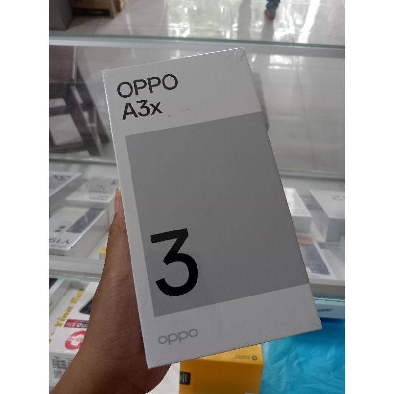 Oppo A3x ram 8/64 new garansi resmi