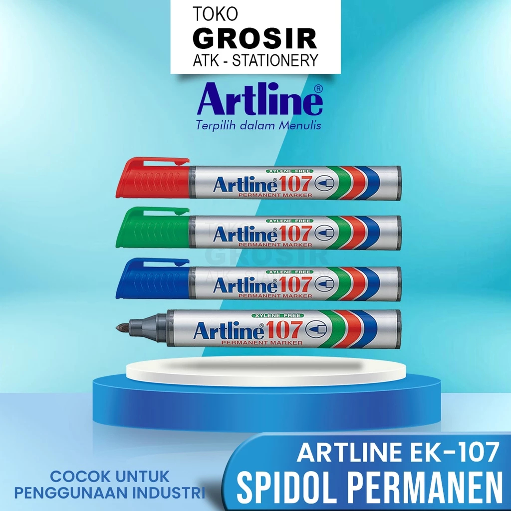 

(LIVE) GROSIR Spidol Permanen Artline EK-107