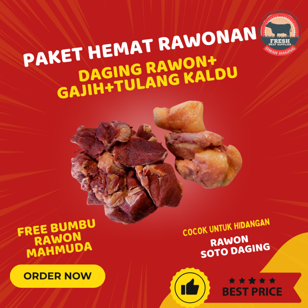 

Paket Hemat Rawonan dan Soto