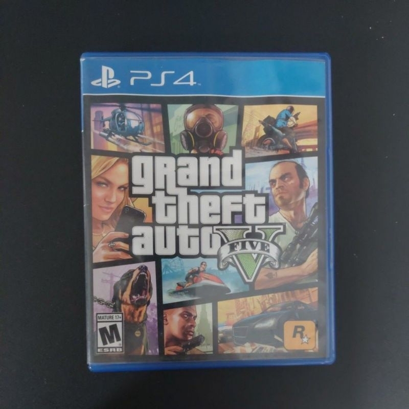 KASET / BD PS4 GTA V Premium Edition