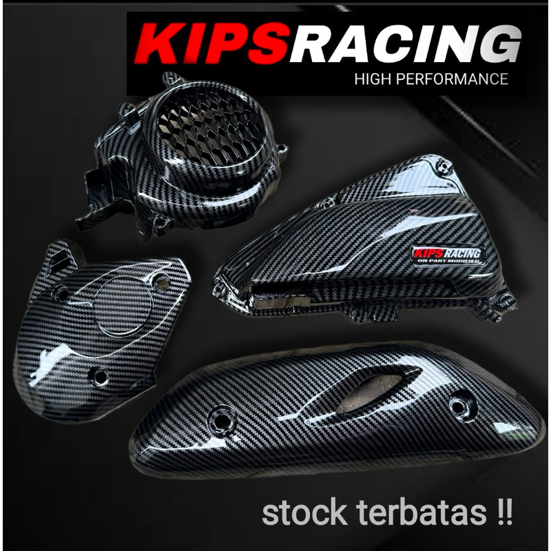 PAKET CARBON SCOOPY PRESTIGE 4 PCS ▪️paket carbon Scoopy prestige 2021/2022 wtp carbon celup