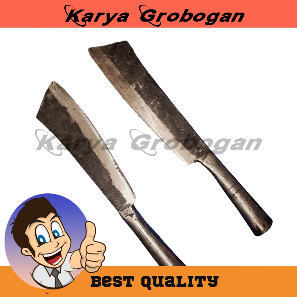 GOLOK, PISAU POTONG CACAH, BENDO BABAT DAHAN DAN BAMBU TERBUAT DARI PER BAJA, SANGAT KUAT DAN TAJAM,