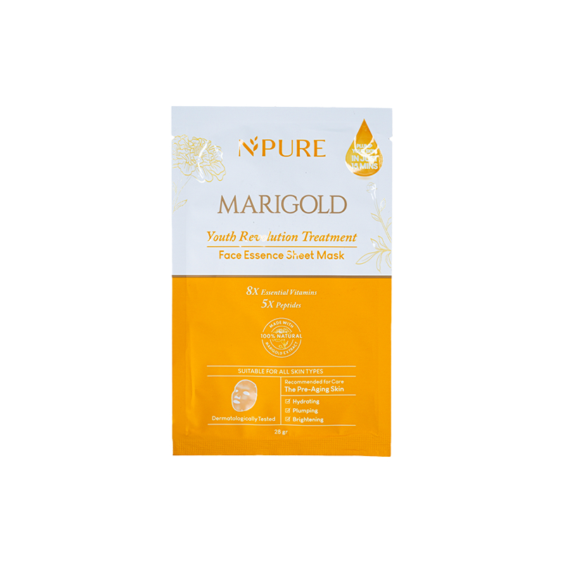 NPURE MARIGOLD SHEET MASK