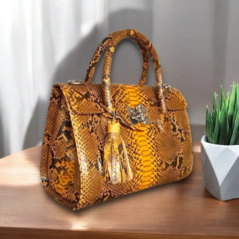 Tas Kulit Ular Piton Asli Wanita TAS KULIT ULAR ARIMBI