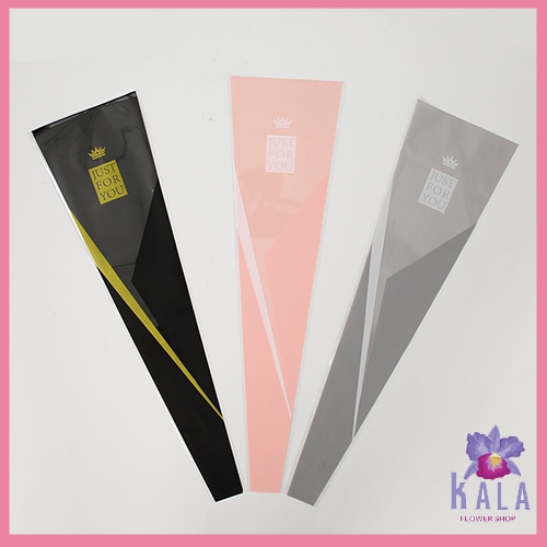 

Plastik buket single pembungkus buket flower rose bungkus plastik buket satuan instan SF18