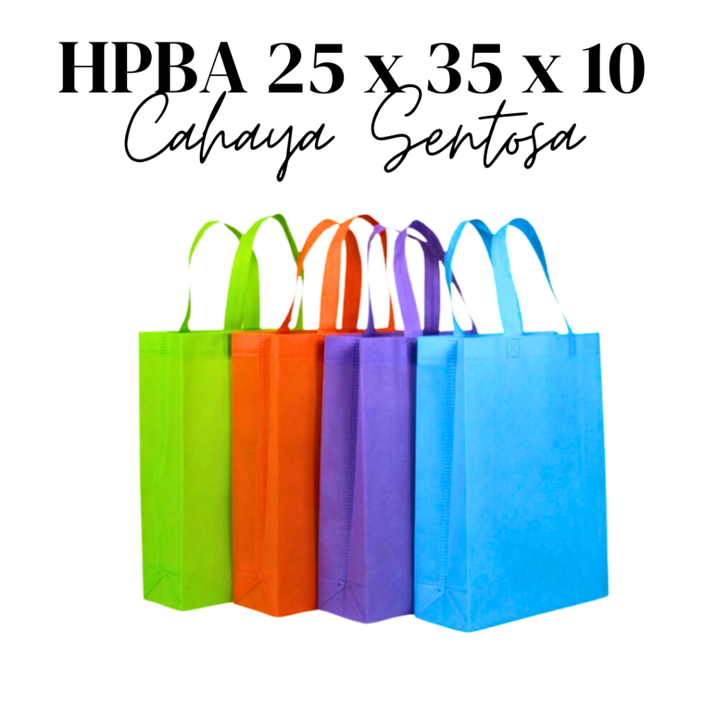 

(12 pcs) Tas Hampers HPBA Souvenir 25 X 35 X 10 Spunbond - Spunbond