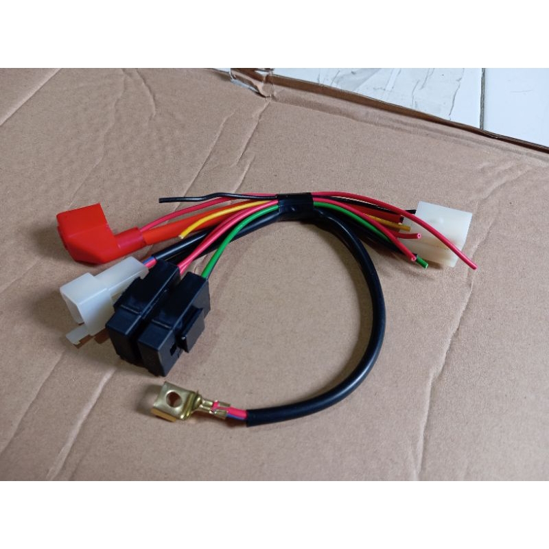 kabel aki honda beat karbu kebel accu+rumah sikring