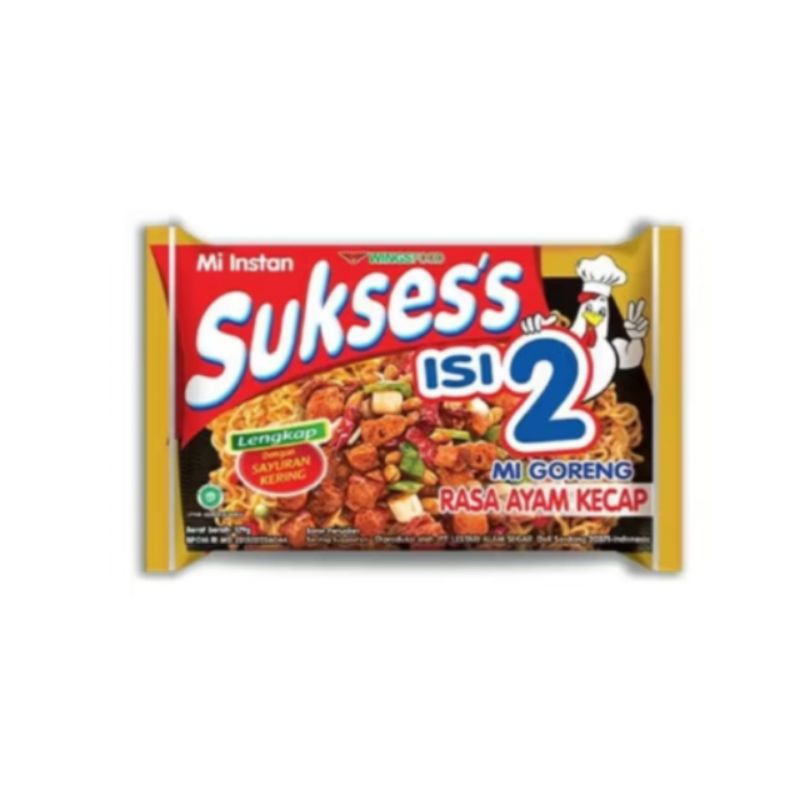 

Sukses isi 2 Mi Goreng Rasa Ayam Kecap 133g