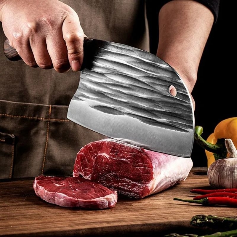 Pisau Daging Dapur Super Tajam Anti Karat