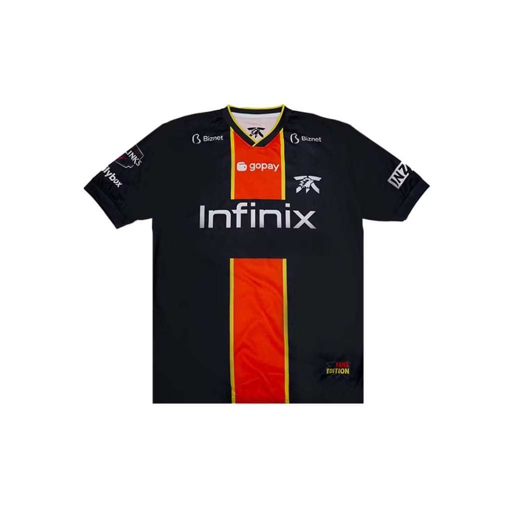 Jersey ONIC - Black/Orange Full Printing