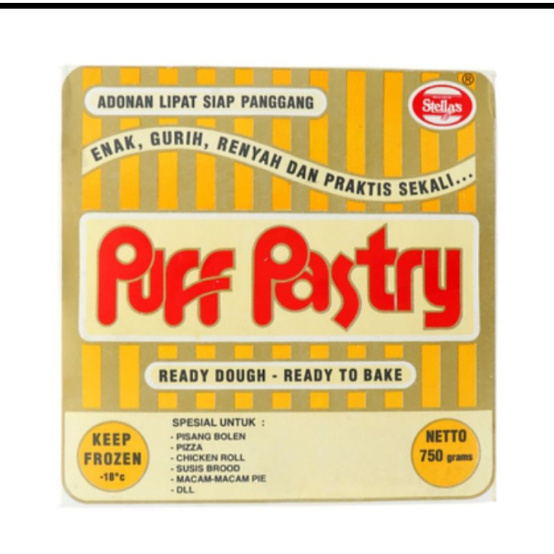 

Stella Puff Pastry 750gram
