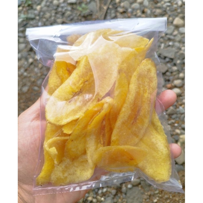 

Snack keripik pisang manis alami 65gram