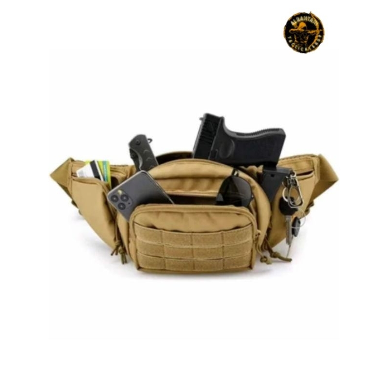 Tas Senjata / waistbag holster / tas pinggang senjata