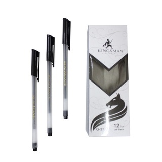 

( 1 BIJI ) Pulpen hitam Kingsman G37