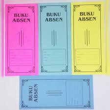 

BUKU ABSEN ABSENSI SISWA / BUKU NILAI SISWA