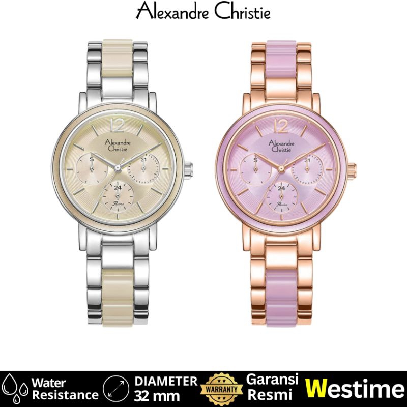 Jam Tangan Wanita Alexandre Christie AC 2B45 BFBRGPN/BFBSSDG/BFBSSLE