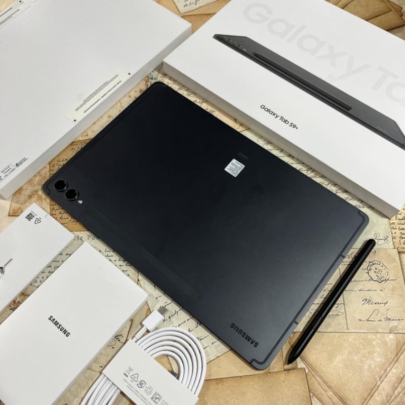 Samsung Tab S9 Plus WiFi Resmi Fullset Like New
