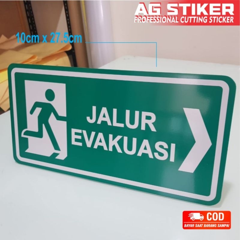 

STIKER JALUR EVAKUASI STIKER PERINGATAN ANTI AIR