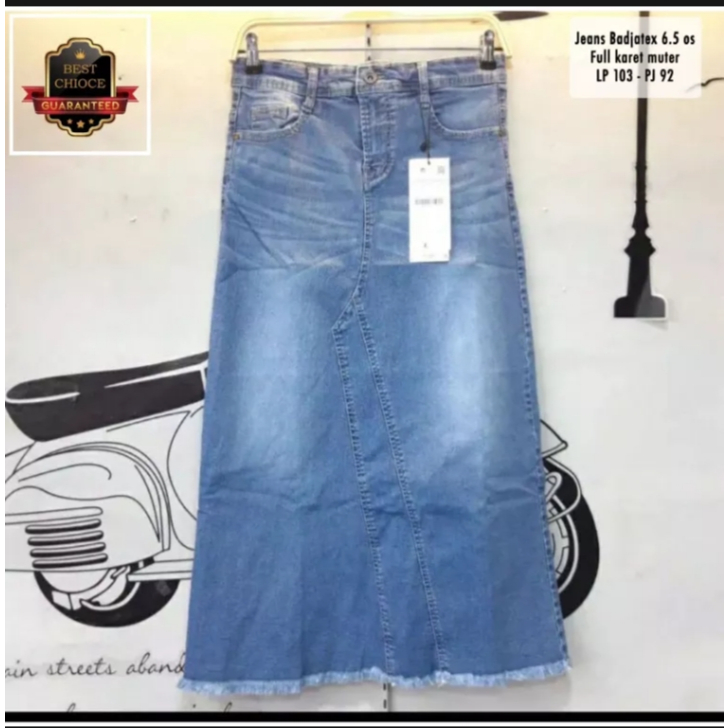 rok span jeans/rok span terbaru