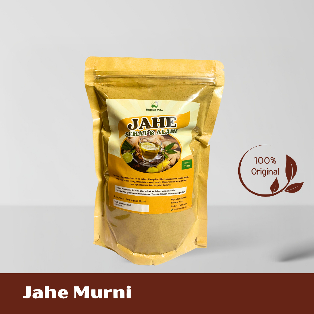 

Jahe Bubuk Murni Tanpa Campuran Berkualitas
