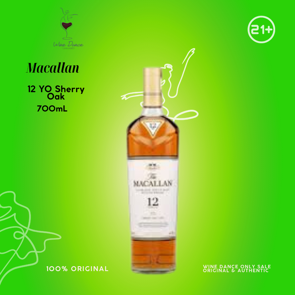 

Macallan 12 YO Sherry Oak Whisky