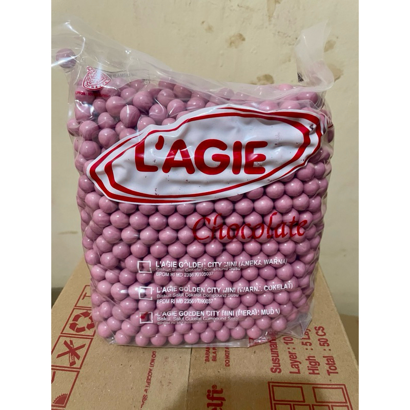 

Lagie Mini Pink 1kg, 500gr, Toples