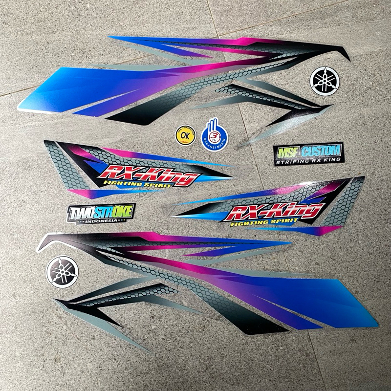 Striping rx King Transparan || Striping Rx king 2005