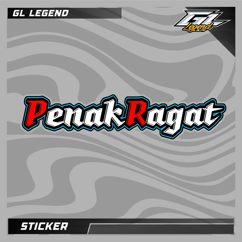 

sticker penak ragat