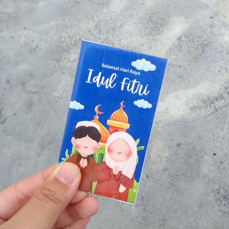 

Amplop Lebaran Idul Fitri Warna Biru Desain Lucu Dan Estetik