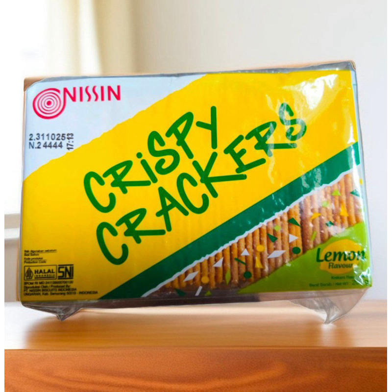 

(COD) Biskuit NISSIN CRISPY Crackers Rasa Lemon 250 gram