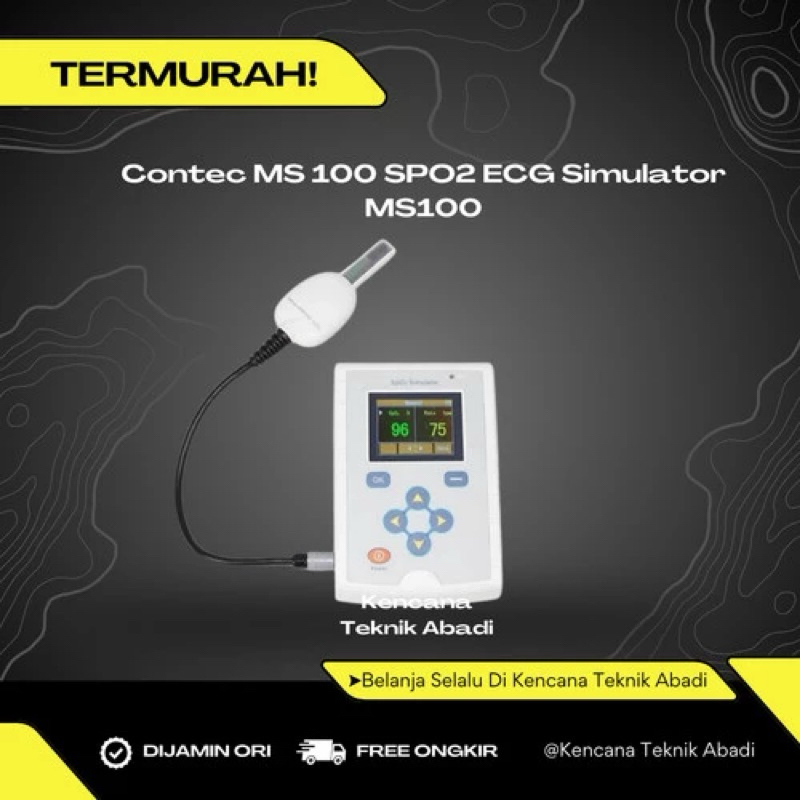 Contec MS 100 SPO2 ECG Simulator MS100