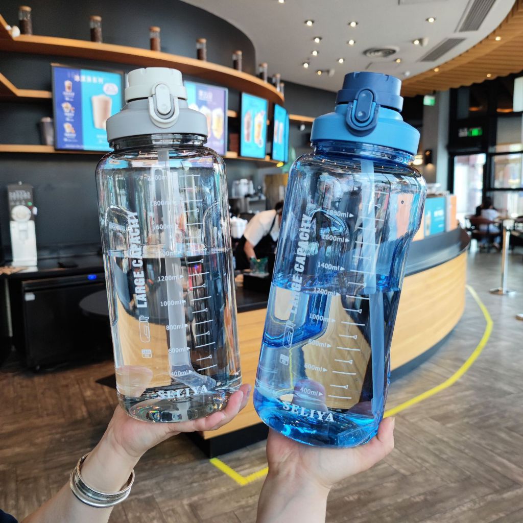 BOTOL MINUM SELIYA BIG 2.4 LITER / BOTOL MINUM VIRAL BENING 2 LITER TRANSPARAN