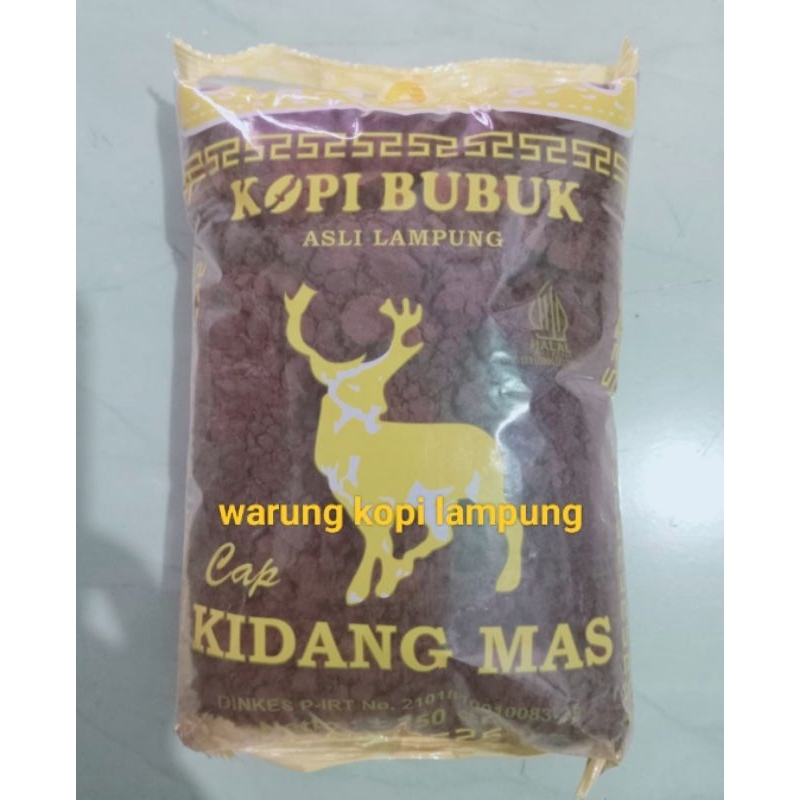 

Kopi bubuk Kidang MAS asli Lampung 250gr