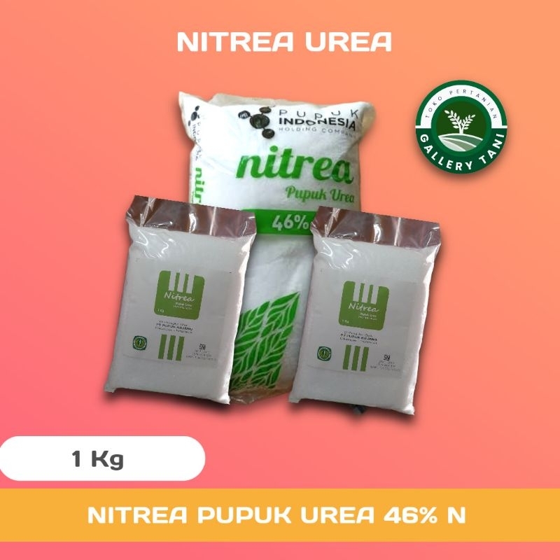 Nitrea Pupuk Urea 46% N kemasan 1kg