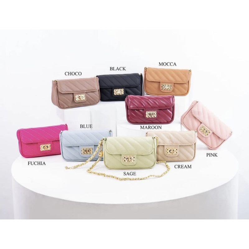 Ruri Bag Tas Wanita//Tas Selempang wanita Kekinian//Tas Fashion Terbaru//Murah kekinian