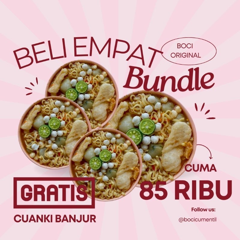 

Beli Empat Bundle Cuma 85 Ribu