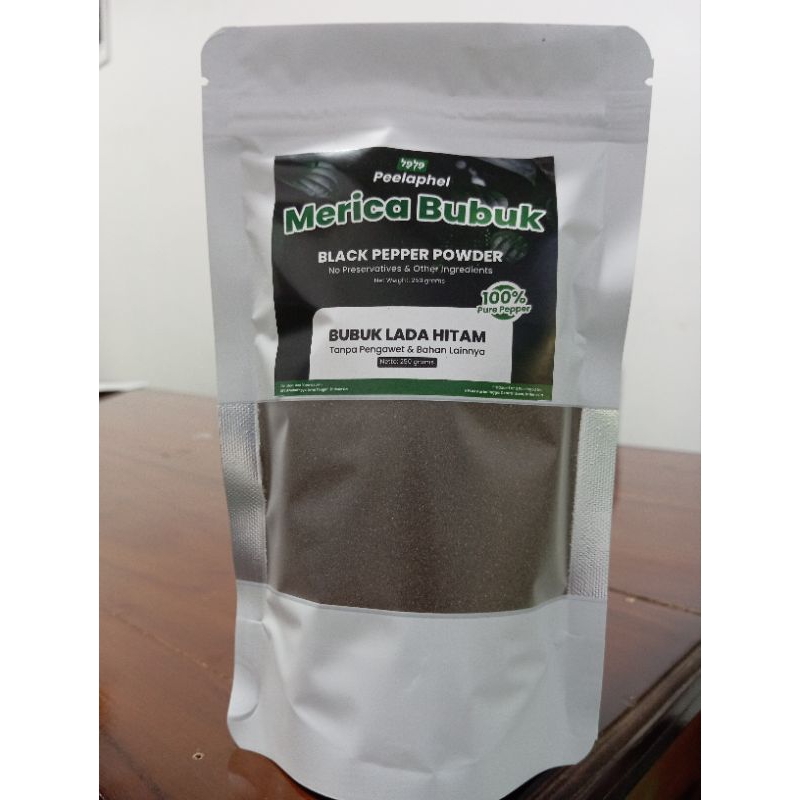 

Peelaphel Black Pepper Powder / Merica Hitam Bubuk 250 g