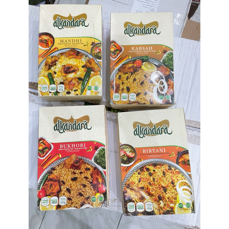 

ALKANDARA BASMATI INSTAN 625 gram