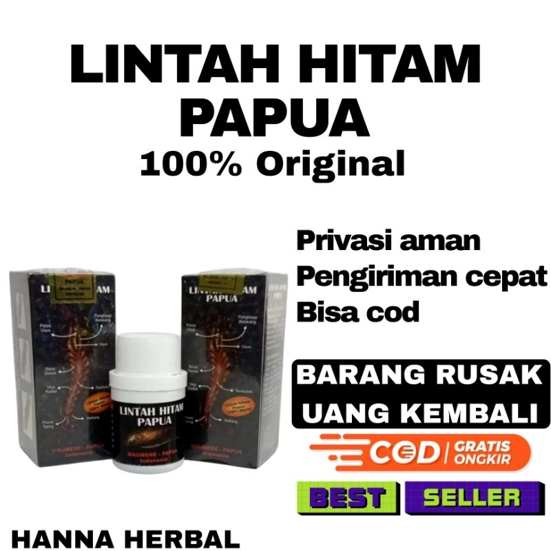 [PRIVASI AMAN] minyak lintah hitam papua asli 100% original minyak pembesar kelamin pria