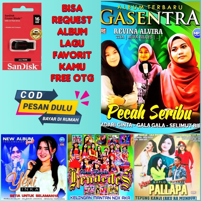 FLASHDISK ISI FULL MP4 MP3 LAGU-LAGU DANGDUT