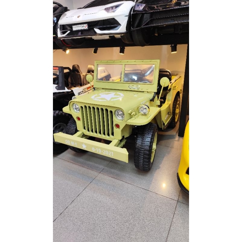 Mobil Aki Jeep Willys jumbo
